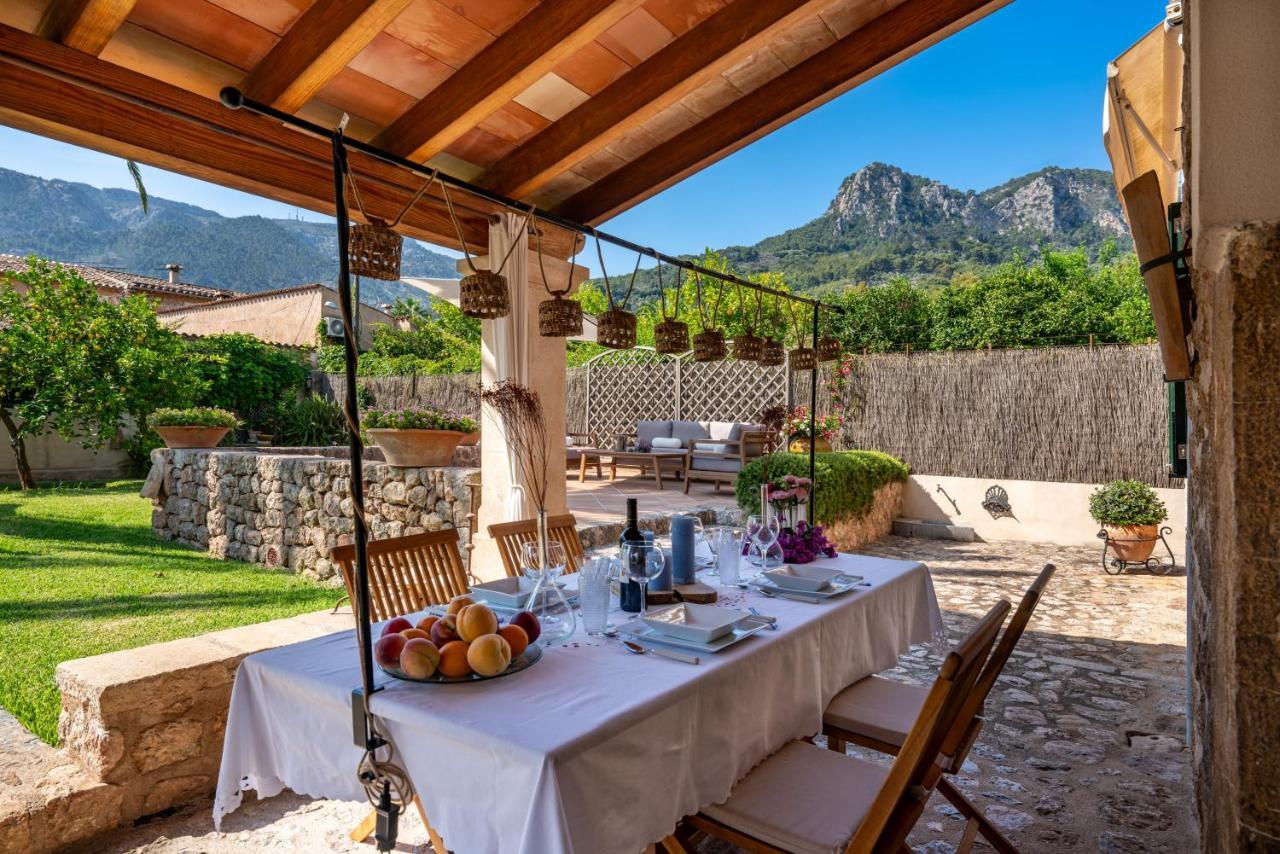 Sa Finqueta, Luxury Elegant Mansion With Breathtaking Views Of Soller Villa Bagian luar foto