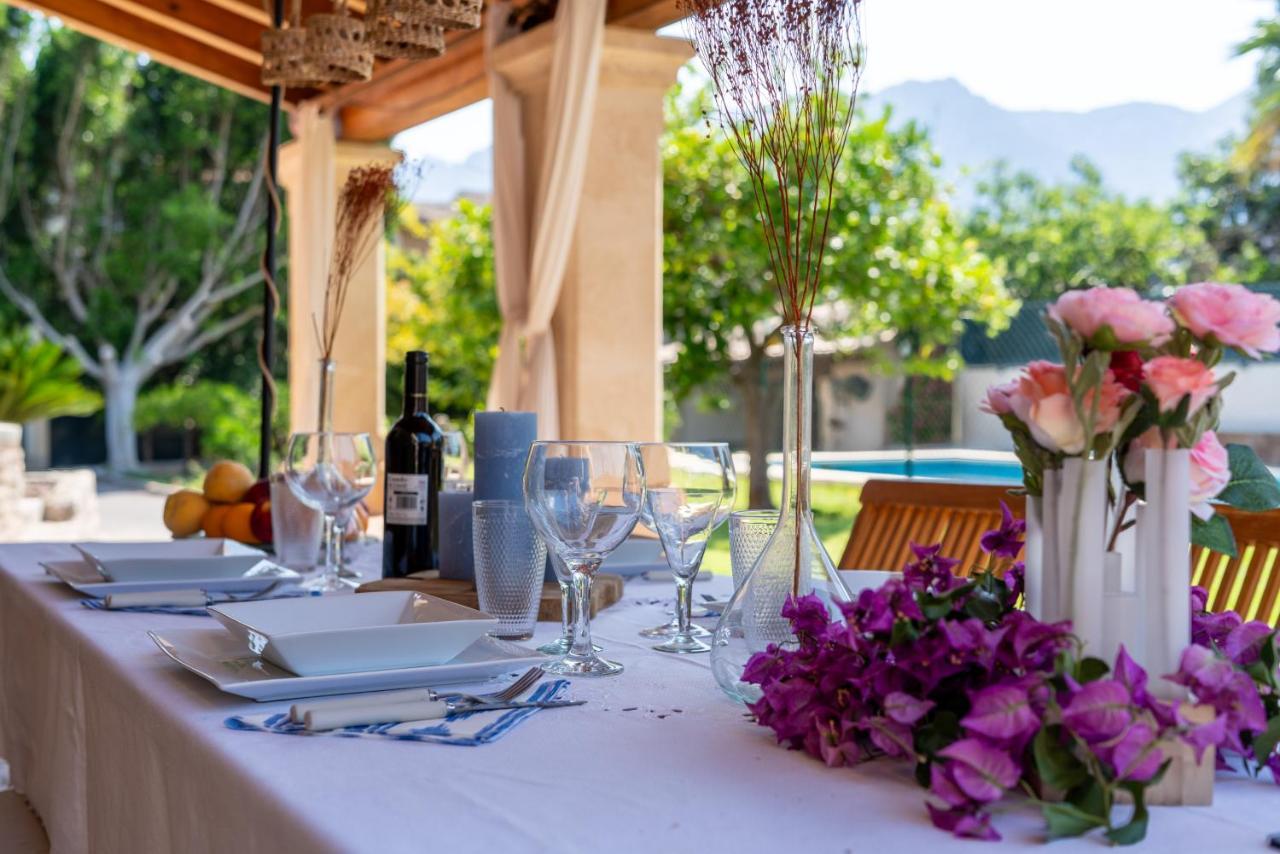 Sa Finqueta, Luxury Elegant Mansion With Breathtaking Views Of Soller Villa Bagian luar foto