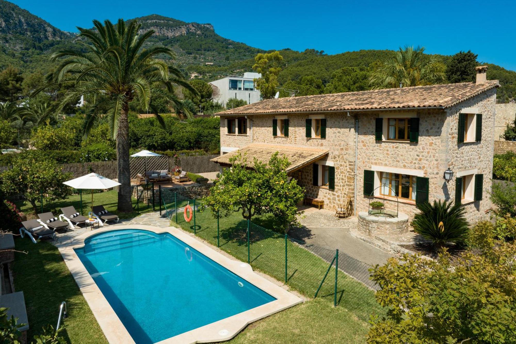 Sa Finqueta, Luxury Elegant Mansion With Breathtaking Views Of Soller Villa Bagian luar foto